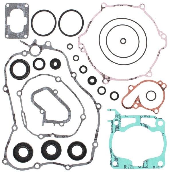 Winderosa Gasket Set with Oil Seals for Yamaha YZ125 05 06 07 08 09 10-18 811641